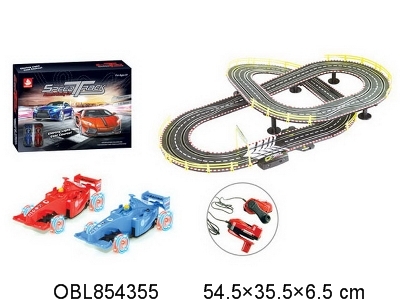 手搖發(fā)電新體驗(yàn) 歐寶龍玩具電動(dòng)軌道車(chē)套裝帶燈光